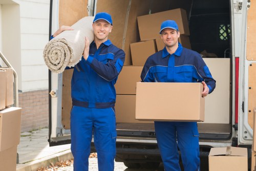 Local piano movers handling access challenges in a Stockwell street