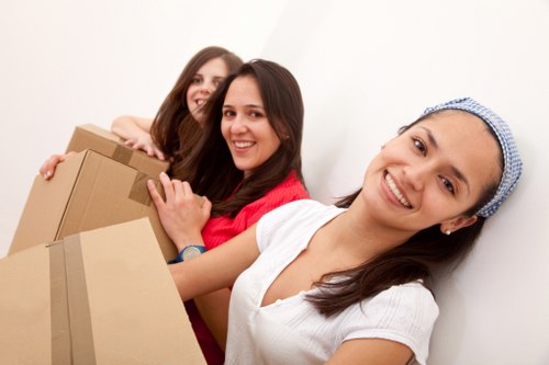 Professional moving truck service for homes and offices in Stockwell