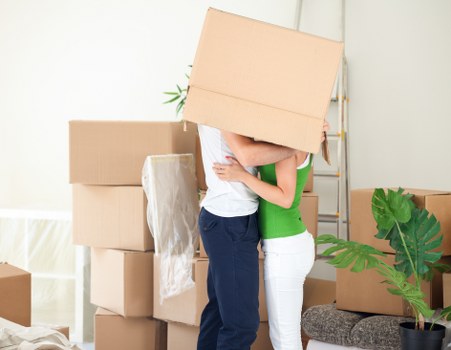 Charity donation items prepared during a Stockwell clearance
