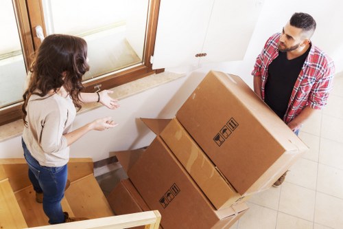 Commercial office furniture move in the Stockwell area
