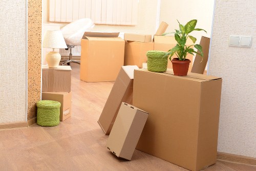 Office setup and furniture placement after a Stockwell business move