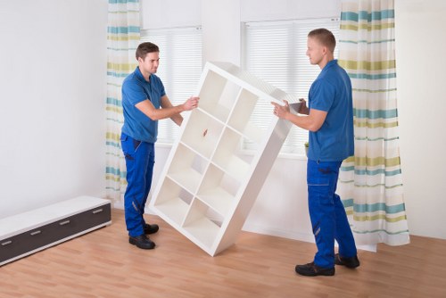 Careful boxing and labelling for fragile household items